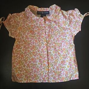 Ralph Lauren floral top, 12 month
